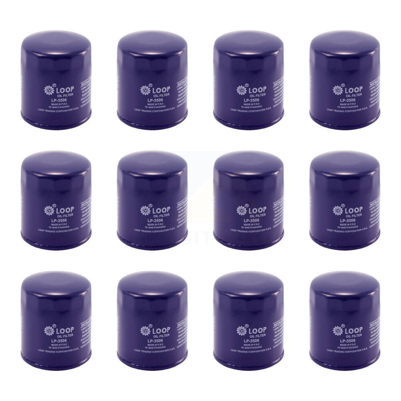 LOOP KLO-100151 Engine Oil Filter for 1996-2012 Isuzu i-290, Chevrolet Colorado and More