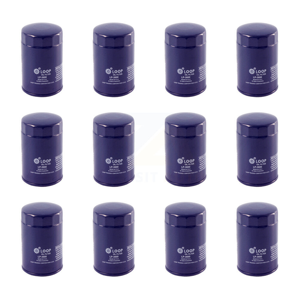 LOOP KLO-100156 Engine Oil Filter for 1981-2015 Ford Edge, Ford Flex and More