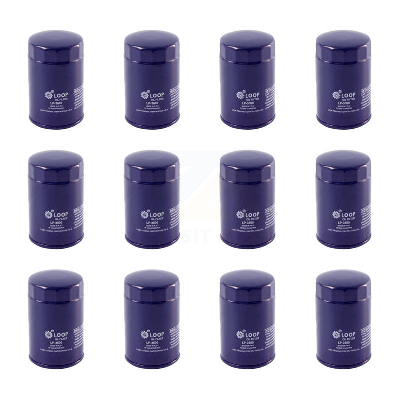 LOOP KLO-100156 Engine Oil Filter for 1981-2015 Ford Edge, Ford Flex and More