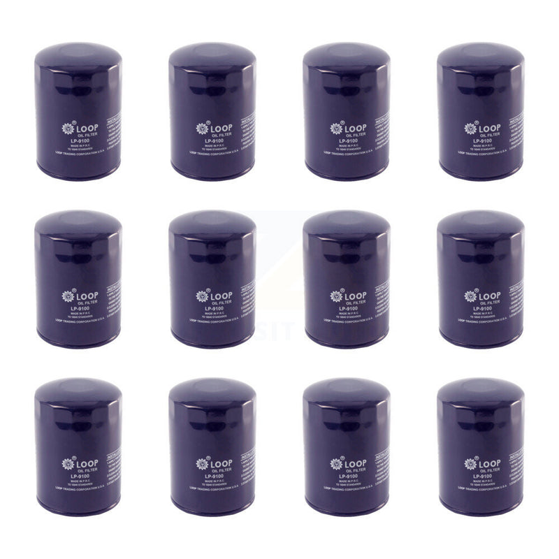 LOOP KLO-100166 Engine Oil Filter for 2001-2019 Chevrolet Express 4500, GMC Savana 4500 and More