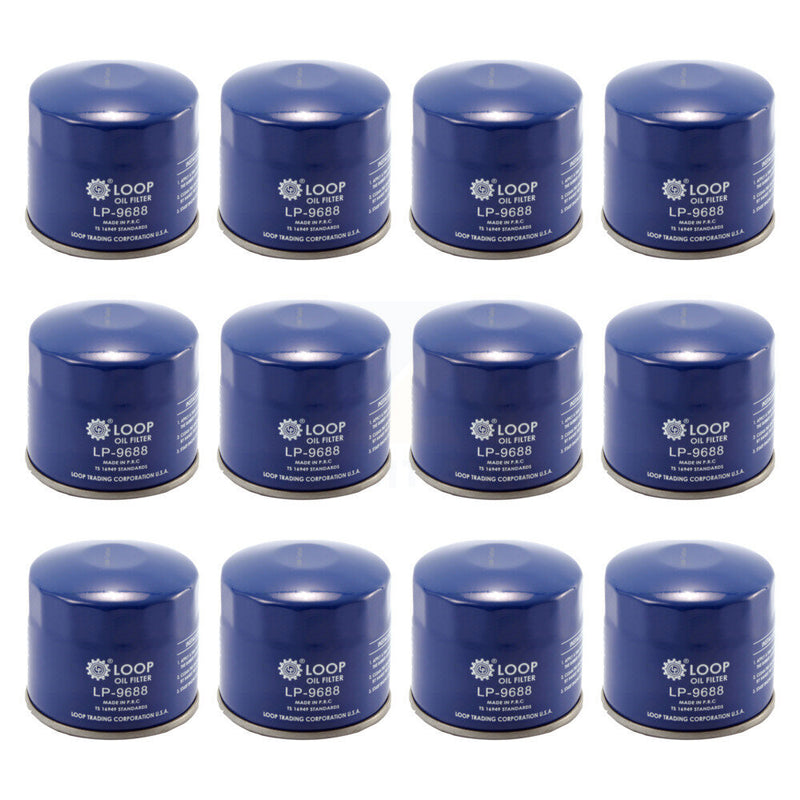 LOOP KLO-100167 Engine Oil Filter for 1992-2025 Kia Seltos, Kia Soul and More