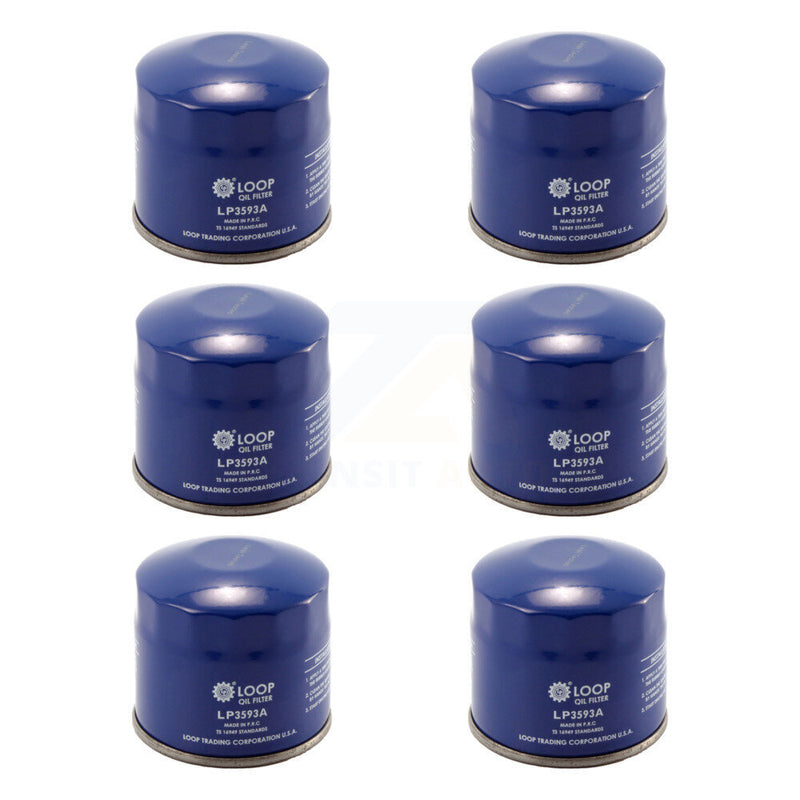LOOP KLO-100172 Engine Oil Filter for 1980-2016 Subaru Legacy, Mitsubishi Outlander and More