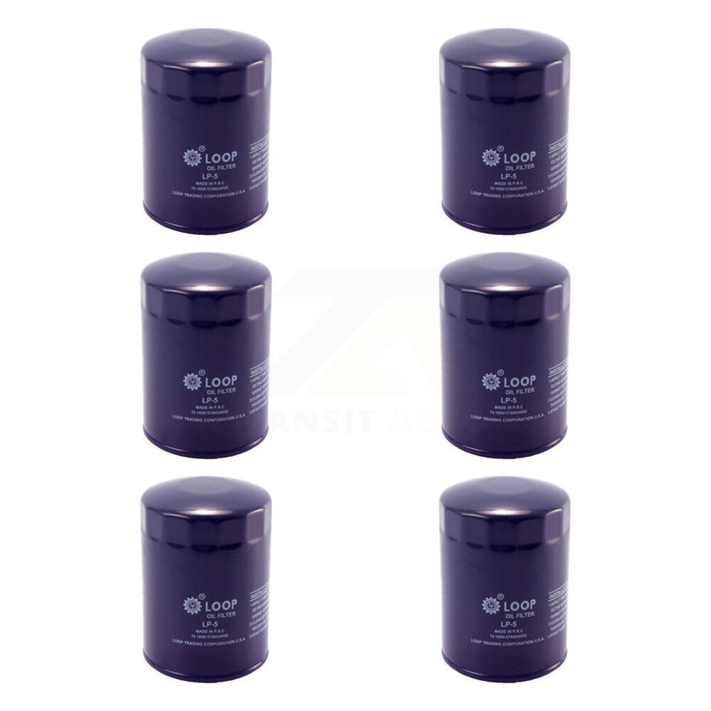 LOOP KLO-100176 Engine Oil Filter for 1980-2005 GMC C3500HD, Hummer H1 and More