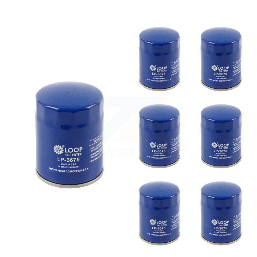LOOP KLO-100195 Engine Oil Filter for 1980-2008 Isuzu Ascender, Chevrolet Silverado 1500 and More