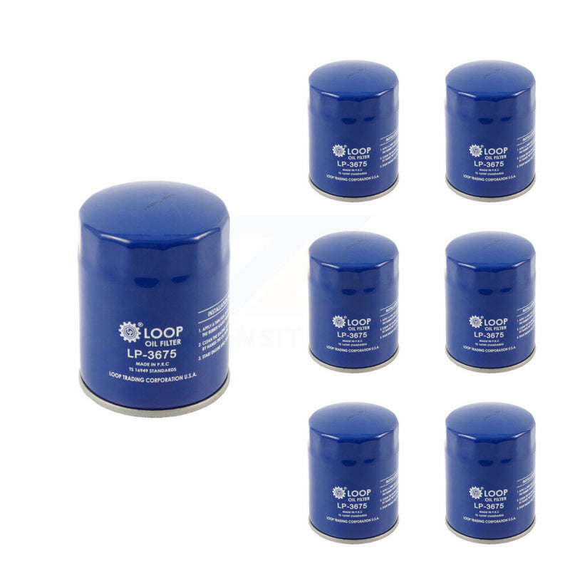 LOOP KLO-100195 Engine Oil Filter for 1980-2008 Isuzu Ascender, Chevrolet Silverado 1500 and More