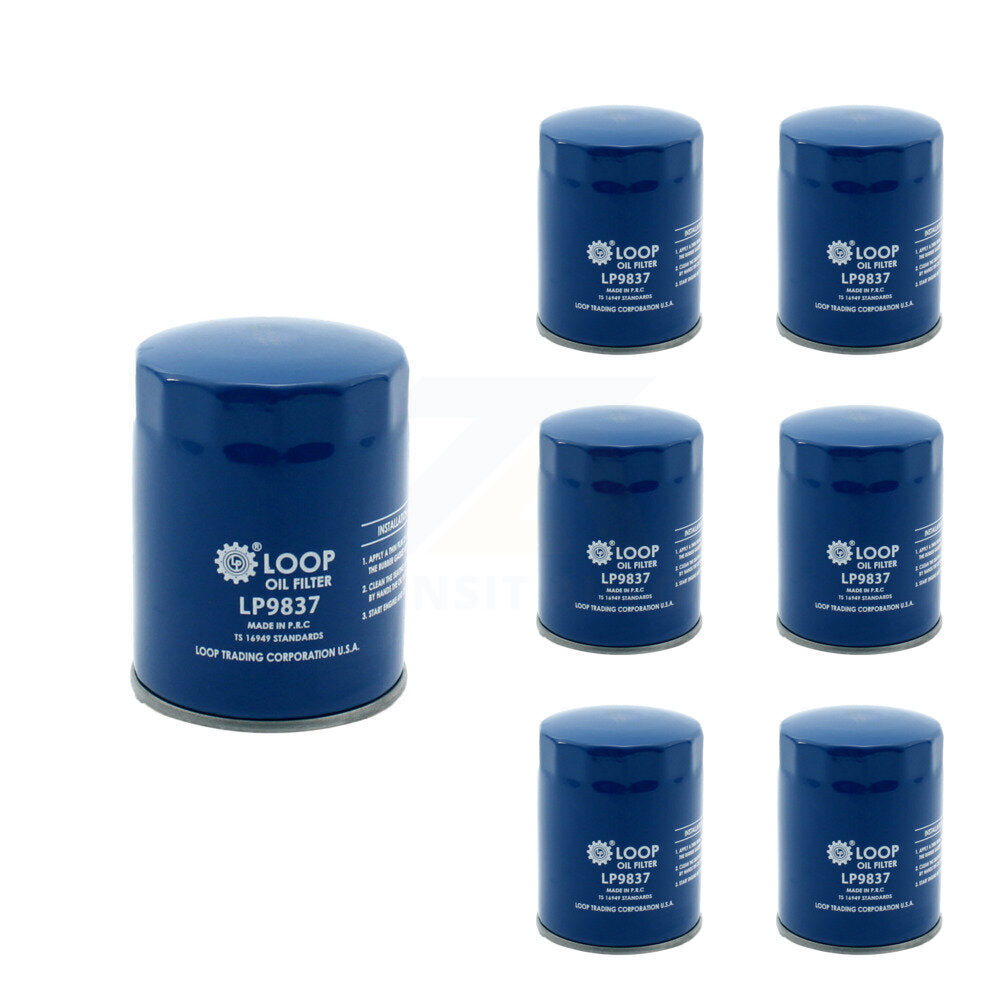 LOOP KLO-100198 Engine Oil Filter for 2004-2012 Chevrolet Impala, Pontiac G6 and More