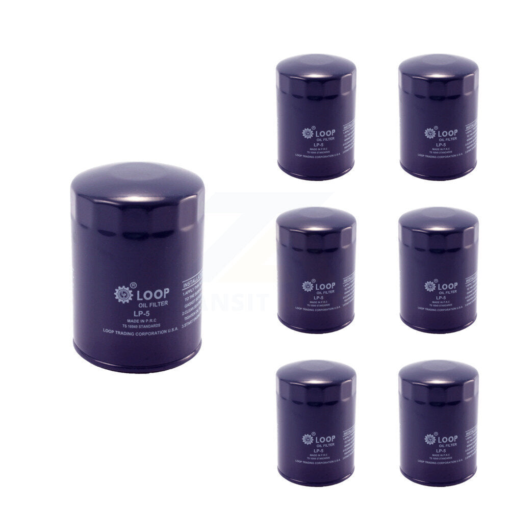 LOOP KLO-100200 Engine Oil Filter for 1980-2005 GMC C3500HD, Hummer H1 and More