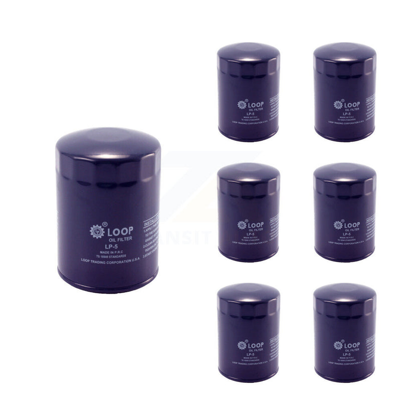 LOOP KLO-100200 Engine Oil Filter for 1980-2005 GMC C3500HD, Hummer H1 and More