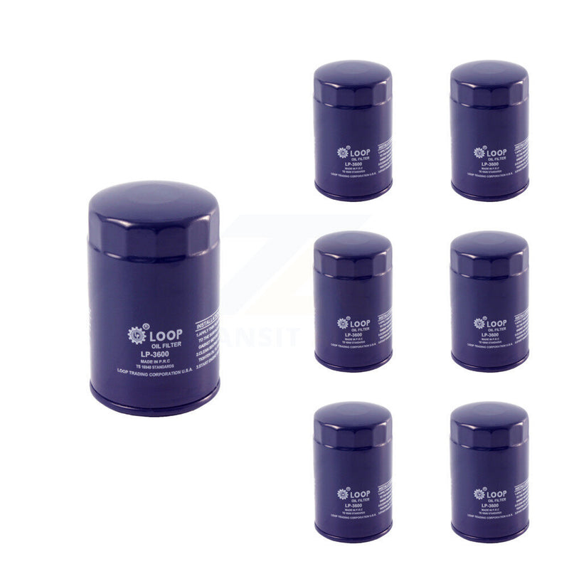 LOOP KLO-100204 Engine Oil Filter for 1981-2015 Ford Edge, Ford Flex and More