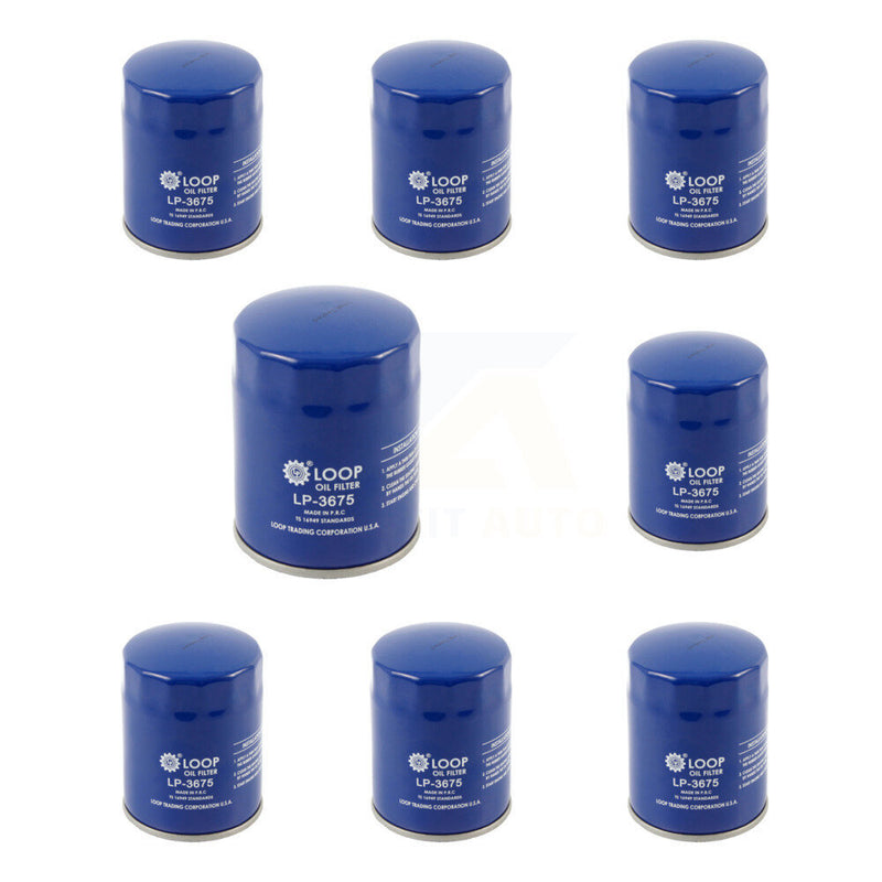 LOOP KLO-100219 Engine Oil Filter for 1980-2008 Isuzu Ascender, Chevrolet Silverado 1500 and More