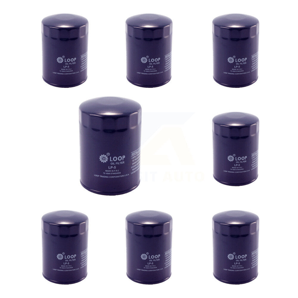 LOOP KLO-100224 Engine Oil Filter for 1980-2005 GMC C3500HD, Hummer H1 and More