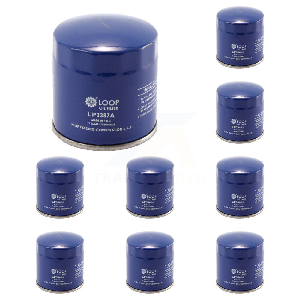 LOOP KLO-100241 Engine Oil Filter for 1980-2015 Chevrolet Volt, Suzuki Reno and More