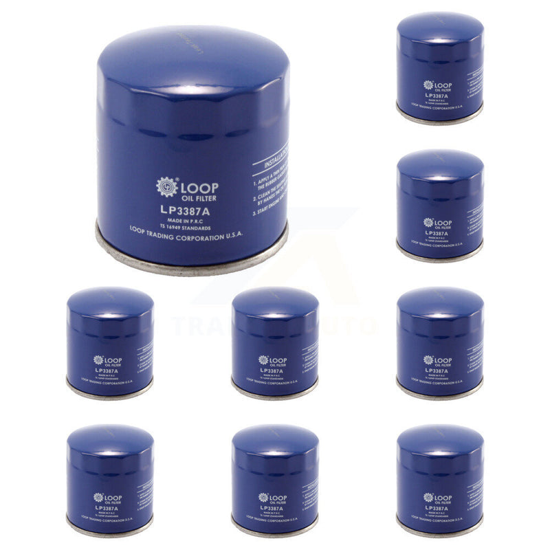 LOOP KLO-100241 Engine Oil Filter for 1980-2015 Chevrolet Volt, Suzuki Reno and More