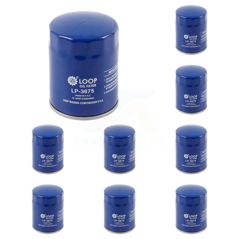 LOOP KLO-100243 Engine Oil Filter for 1980-2008 Isuzu Ascender, Chevrolet Silverado 1500 and More
