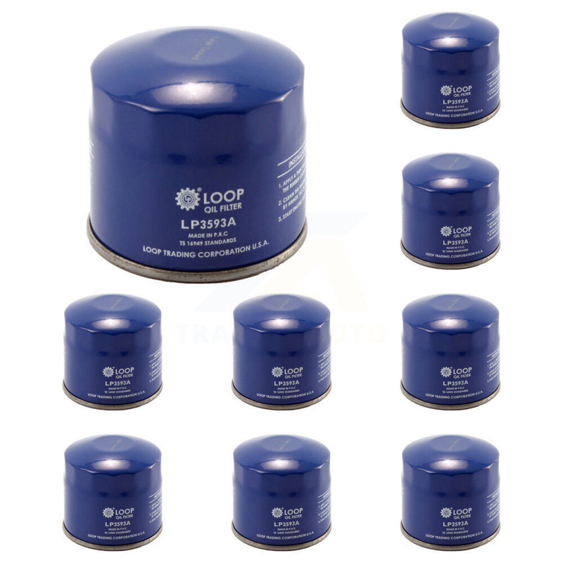 LOOP KLO-100244 Engine Oil Filter for 1980-2016 Subaru Legacy, Mitsubishi Outlander and More