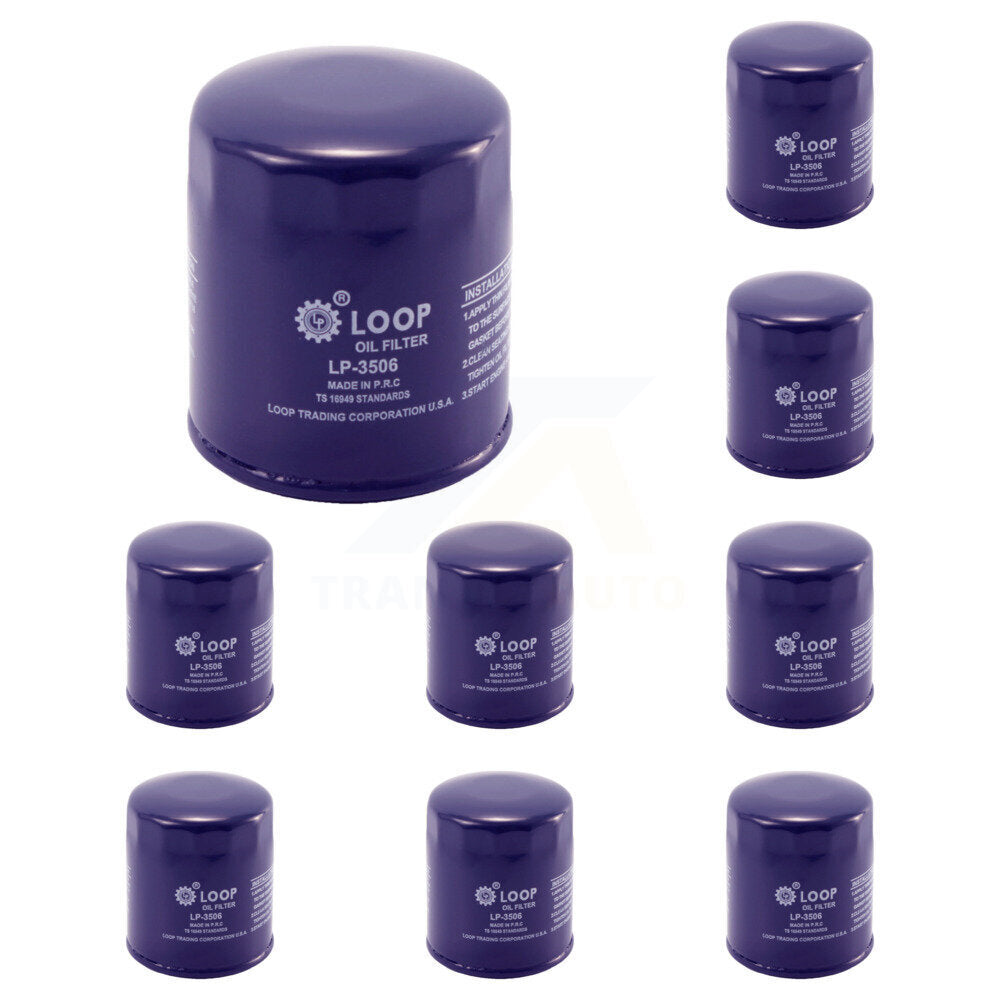 LOOP KLO-100247 Engine Oil Filter for 1996-2012 Isuzu i-290, Chevrolet Colorado and More