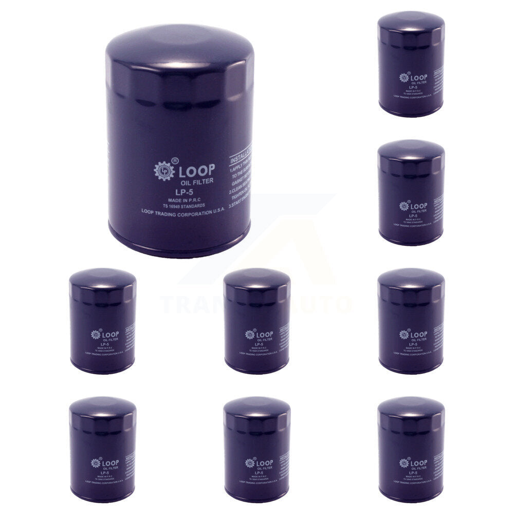 LOOP KLO-100248 Engine Oil Filter for 1980-2005 GMC C3500HD, Hummer H1 and More