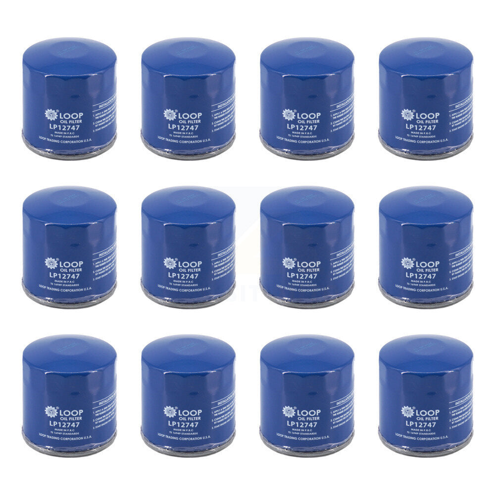 LOOP KLO-100278 Engine Oil Filter for 2019-2025 Chevrolet Silverado 2500 HD, Chevrolet Silverado 3500 HD and More