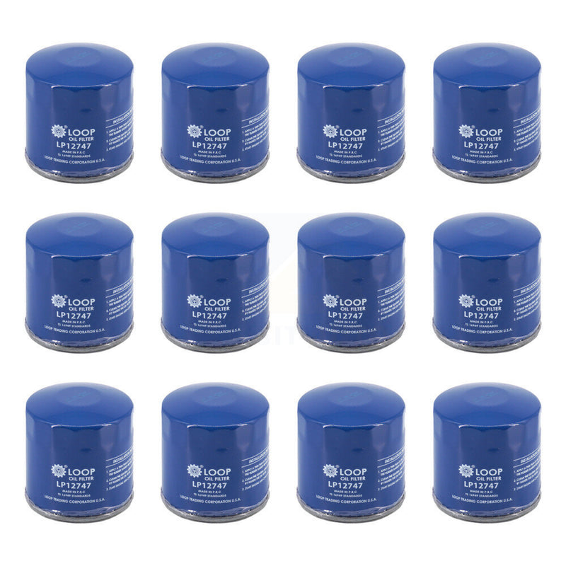 LOOP KLO-100278 Engine Oil Filter for 2019-2025 Chevrolet Silverado 2500 HD, Chevrolet Silverado 3500 HD and More