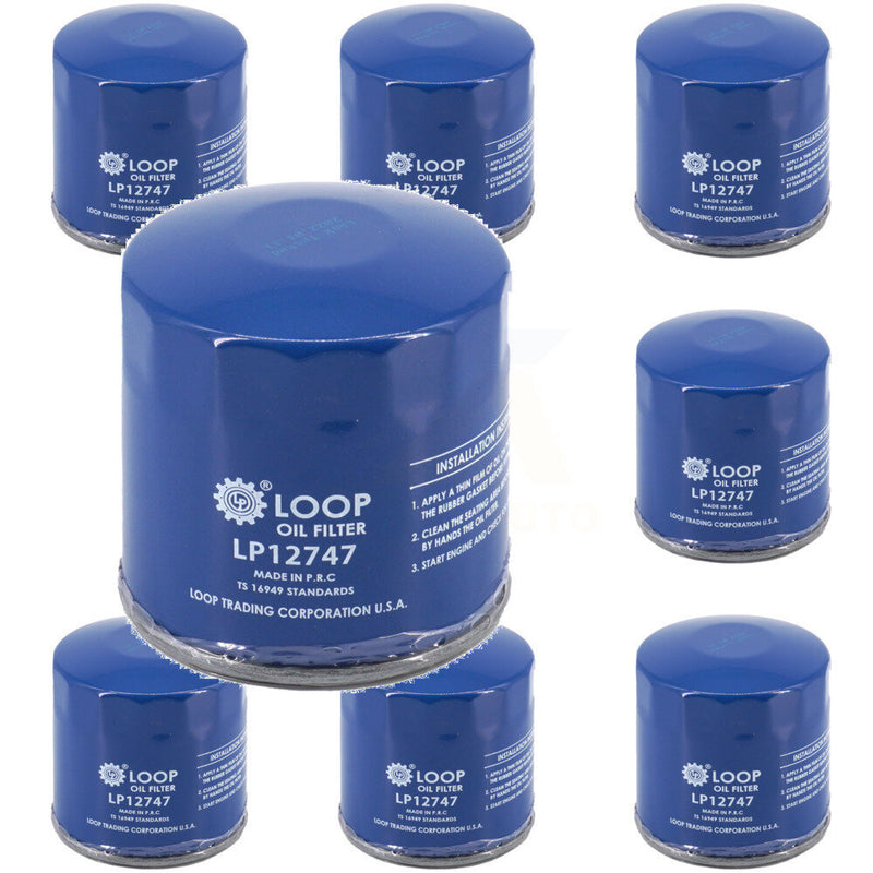 LOOP KLO-100313 Engine Oil Filter for 2019-2025 Chevrolet Silverado 2500 HD, Chevrolet Silverado 3500 HD and More
