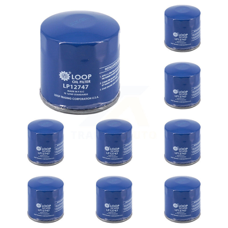 LOOP KLO-100318 Engine Oil Filter for 2019-2025 Chevrolet Silverado 2500 HD, Chevrolet Silverado 3500 HD and More