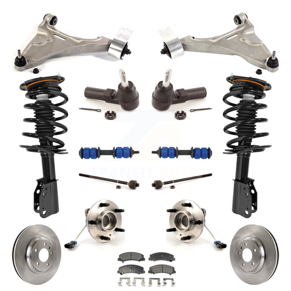 Transit Auto KM-100001 Suspension Strut and Coil Spring Assembly for 2006-2011 Buick Lucerne - Front