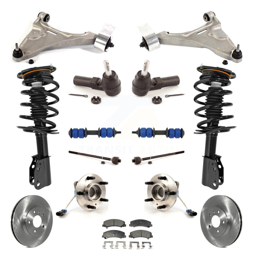 Transit Auto KM-100002 Suspension Strut and Coil Spring Assembly for 2006-2011 Buick Lucerne - Front