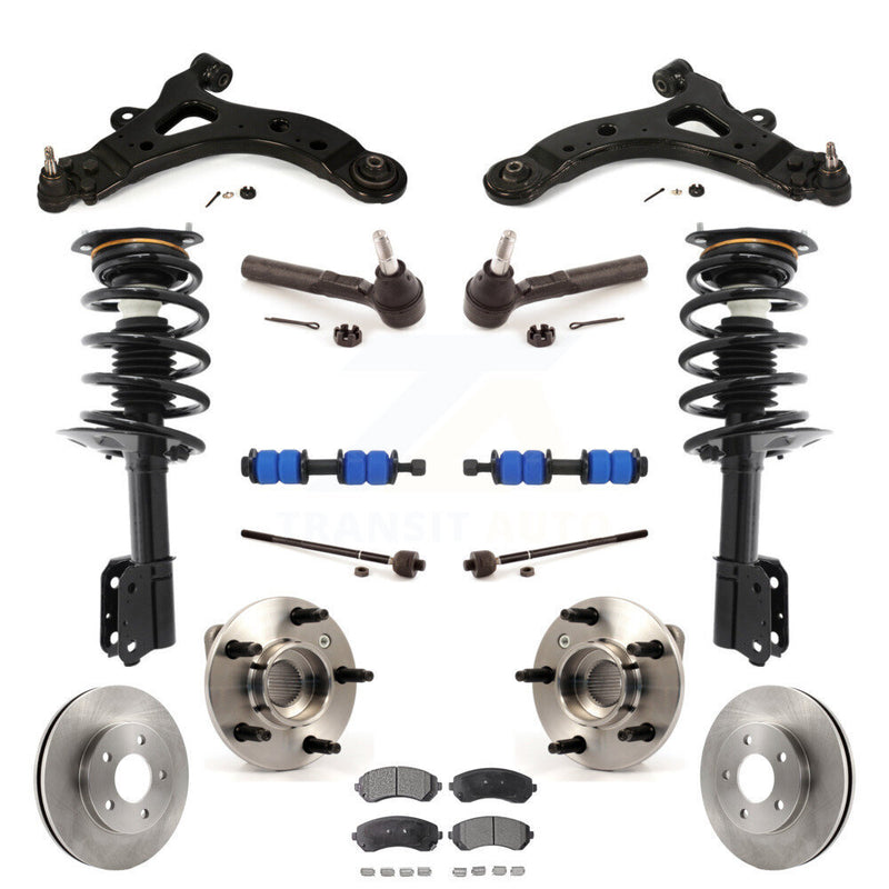 Transit Auto KM-100005 Suspension Strut and Coil Spring Assembly for 2003-2007 Buick Rendezvous, Pontiac Aztek - Front