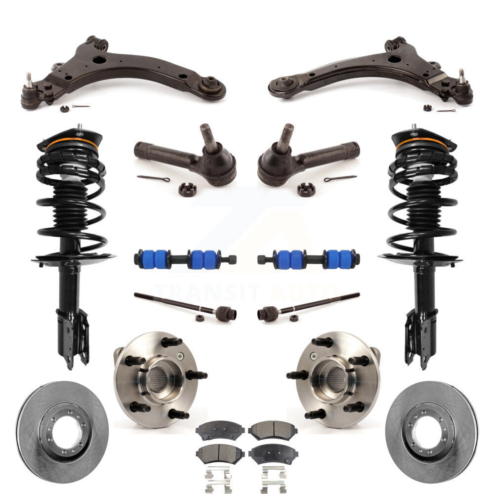 Transit Auto KM-100008 Suspension Strut and Coil Spring Assembly for 2003 Pontiac Grand Prix - Front