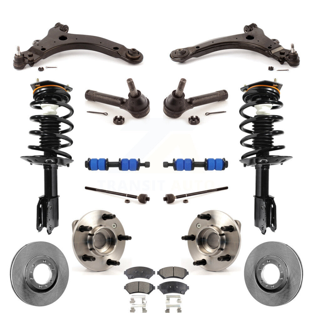 Transit Auto KM-100011 Suspension Strut and Coil Spring Assembly for 2003-2005 Chevrolet Venture, Pontiac Montana - Front