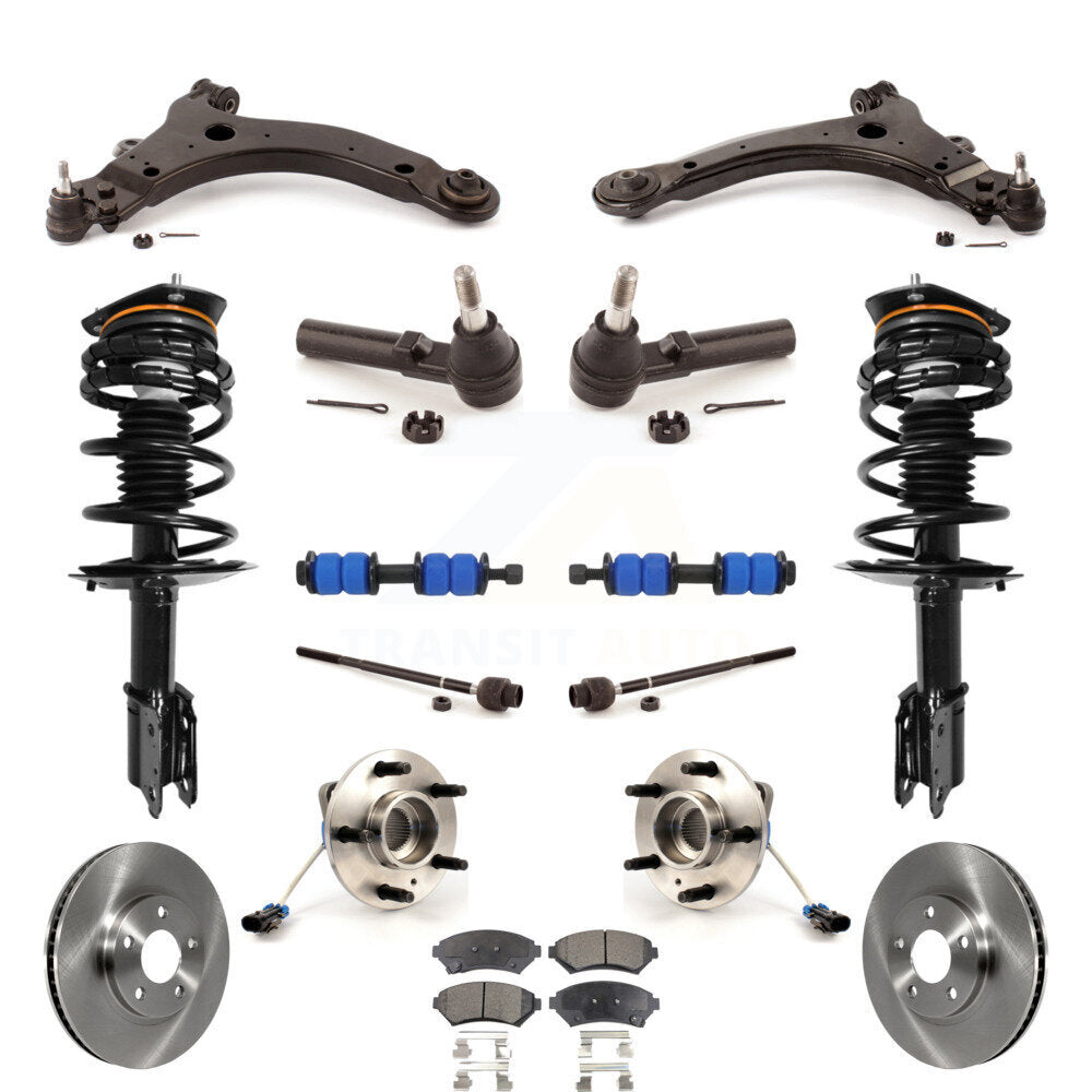 Transit Auto KM-100013 Suspension Strut and Coil Spring Assembly for 2000-2004 Chevrolet Monte Carlo - Front