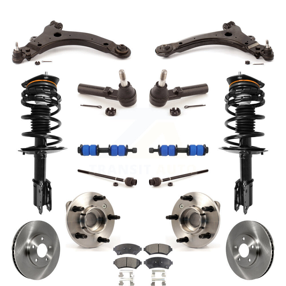 Transit Auto KM-100017 Suspension Strut and Coil Spring Assembly for 2003-2004 Chevrolet Monte Carlo - Front