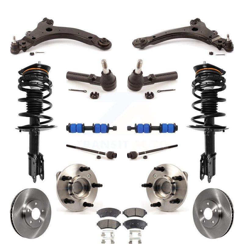 Transit Auto KM-100017 Suspension Strut and Coil Spring Assembly for 2003-2004 Chevrolet Monte Carlo - Front