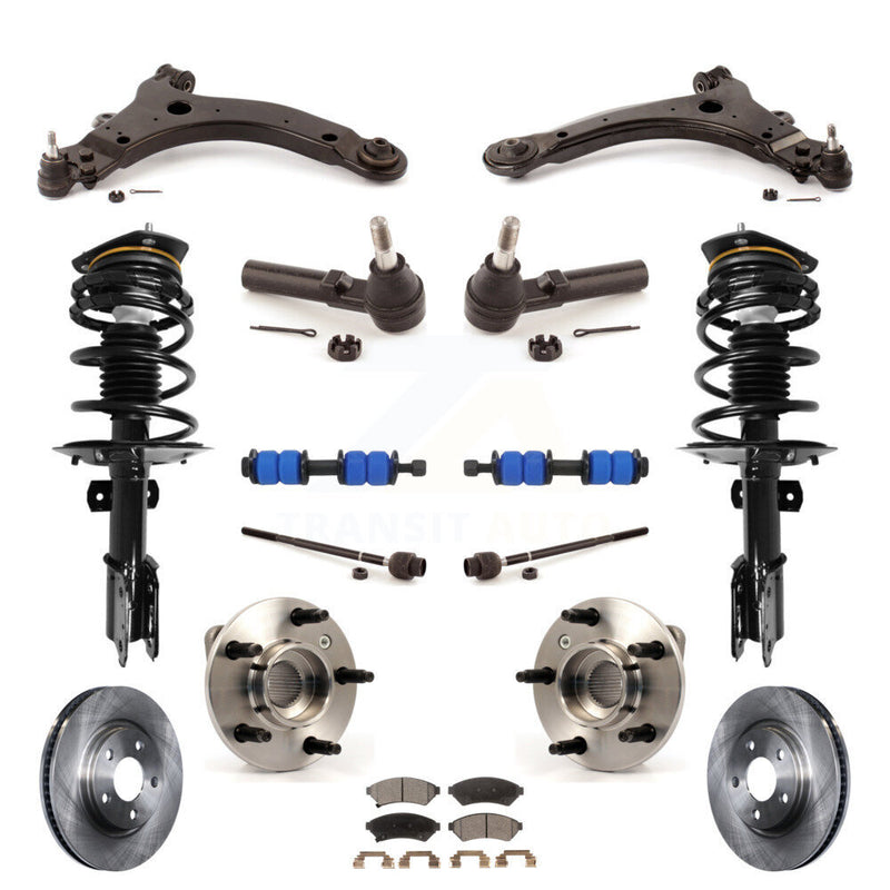 Transit Auto KM-100021 Suspension Strut and Coil Spring Assembly for 2004-2008 Pontiac Grand Prix - Front
