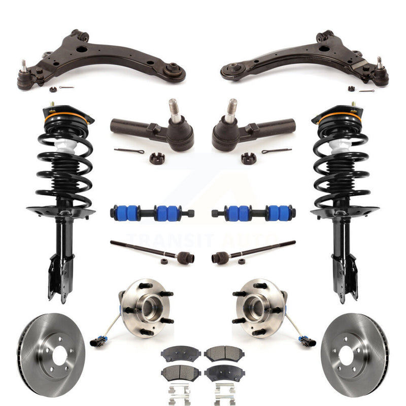 Transit Auto KM-100023 Suspension Strut and Coil Spring Assembly for 1998-1999 Oldsmobile Intrigue - Front