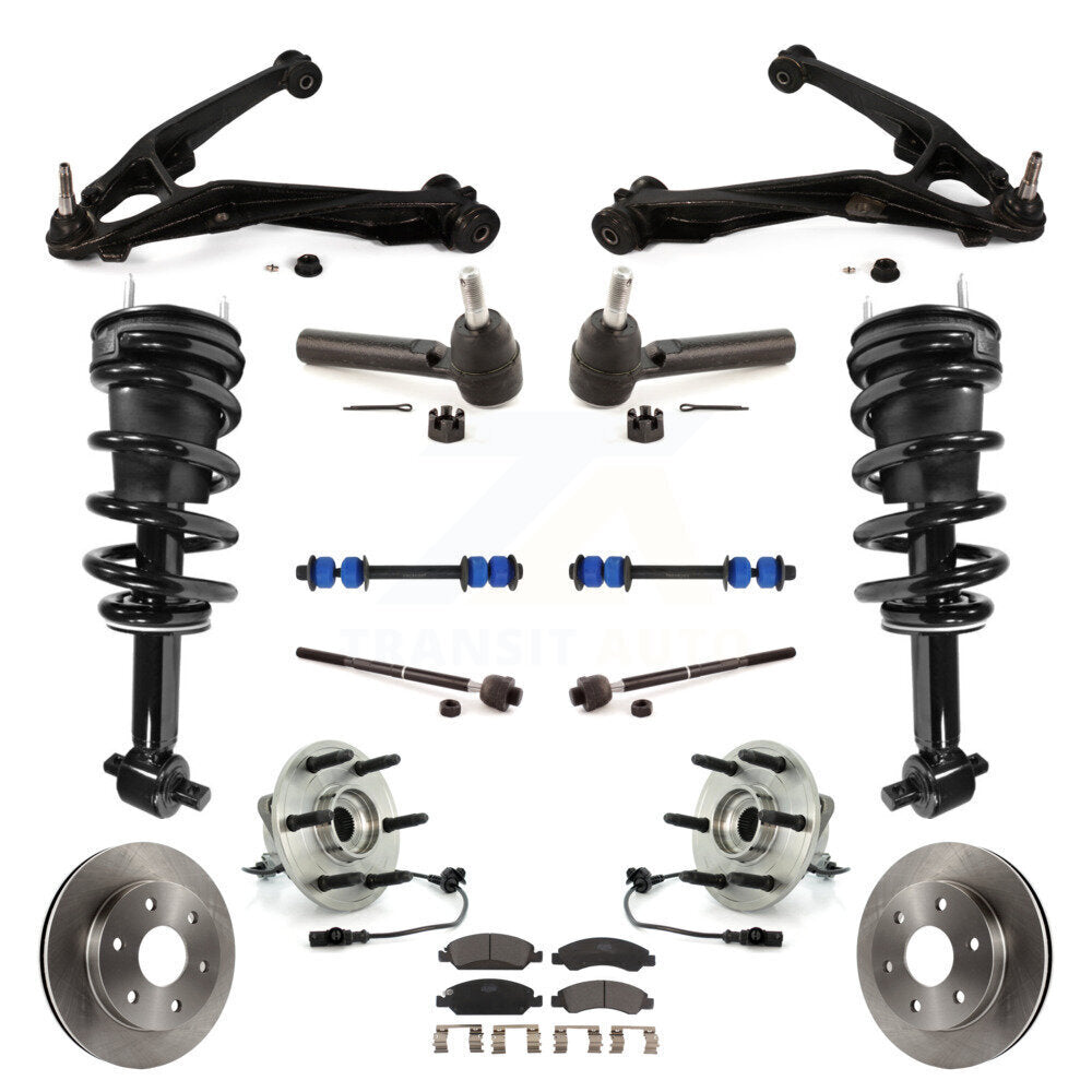 Transit Auto KM-100060 Suspension Strut and Coil Spring Assembly for 2007 GMC Sierra 1500 - Front