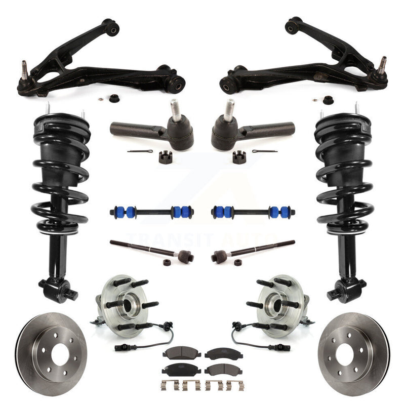 Transit Auto KM-100060 Suspension Strut and Coil Spring Assembly for 2007 GMC Sierra 1500 - Front