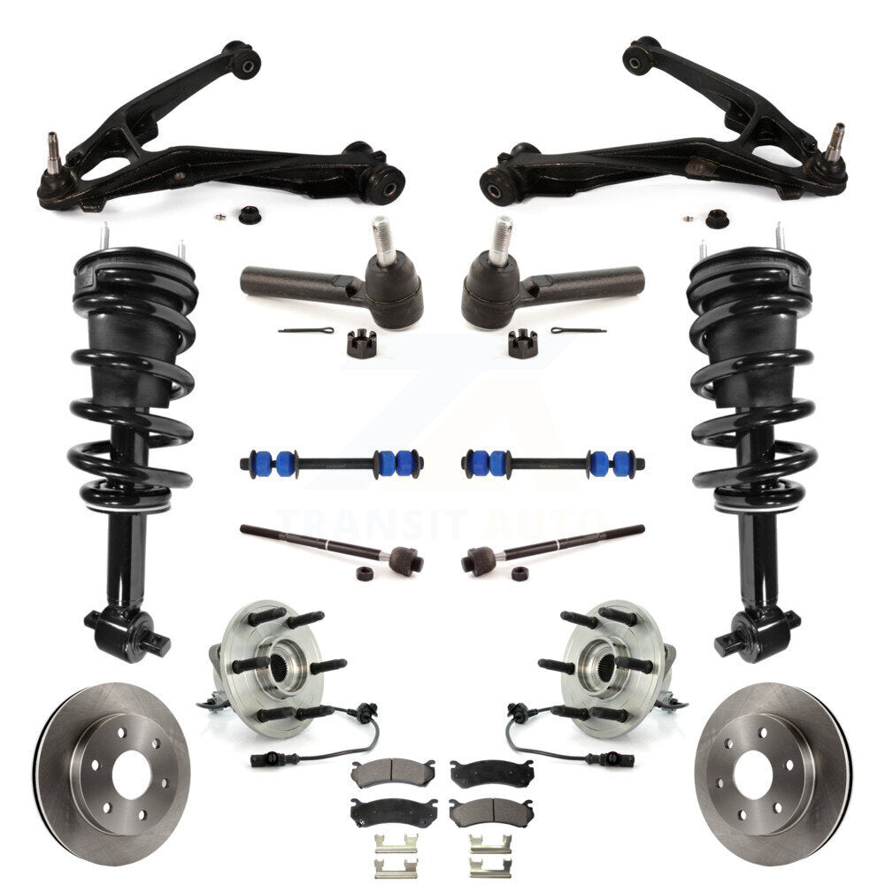 Transit Auto KM-100061 Suspension Strut and Coil Spring Assembly for 2007 Chevrolet Silverado 1500 - Front