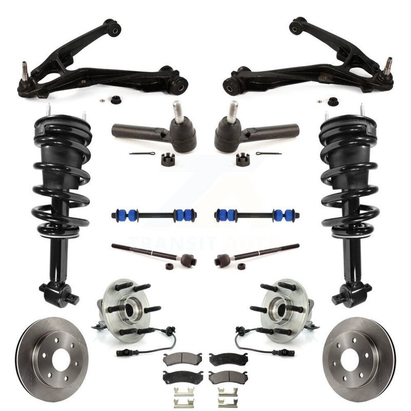 Transit Auto KM-100061 Suspension Strut and Coil Spring Assembly for 2007 Chevrolet Silverado 1500 - Front