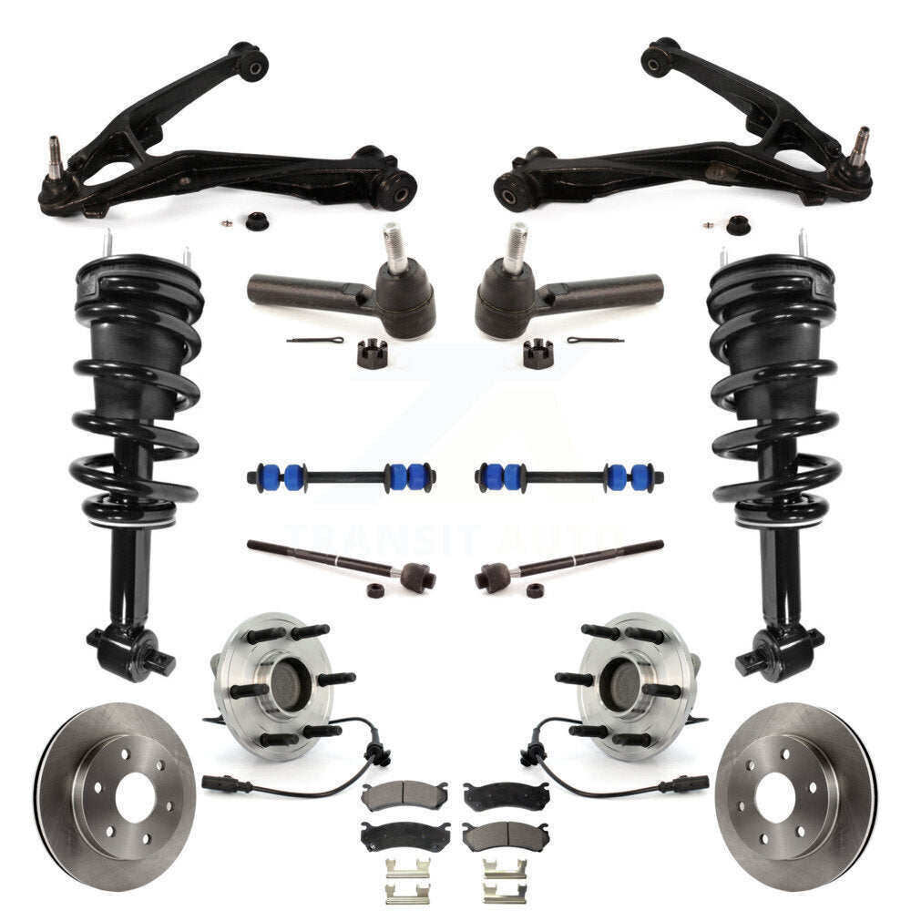 Transit Auto KM-100064 Suspension Strut and Coil Spring Assembly for 2007 Chevrolet Silverado 1500 - Front