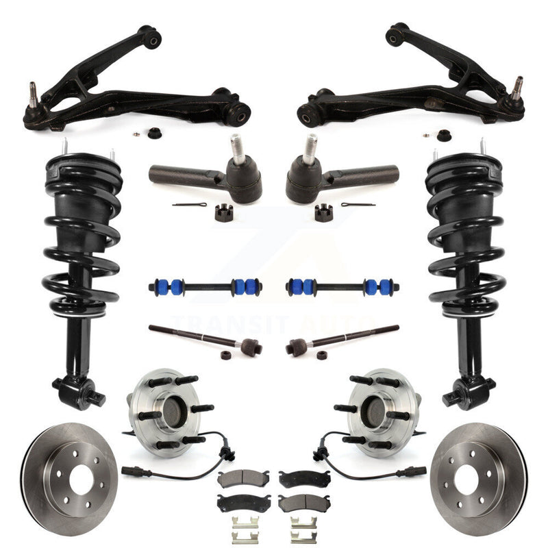 Transit Auto KM-100064 Suspension Strut and Coil Spring Assembly for 2007 Chevrolet Silverado 1500 - Front