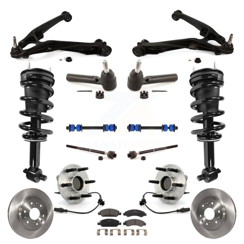 Transit Auto KM-100065 Suspension Strut and Coil Spring Assembly for 2007-2013 Chevrolet Silverado 1500, GMC Sierra 1500 - Front