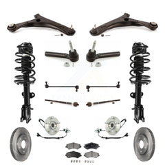Transit Auto KM-100074 Suspension Strut and Coil Spring Assembly for 2011 Chrysler Town & Country, Dodge Grand Caravan - Front