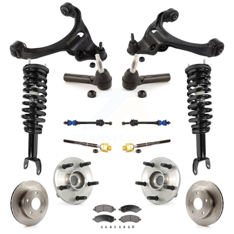 Transit Auto KM-100082 Suspension Strut and Coil Spring Assembly for 2005-2009 Mitsubishi Raider, Dodge Dakota - Front