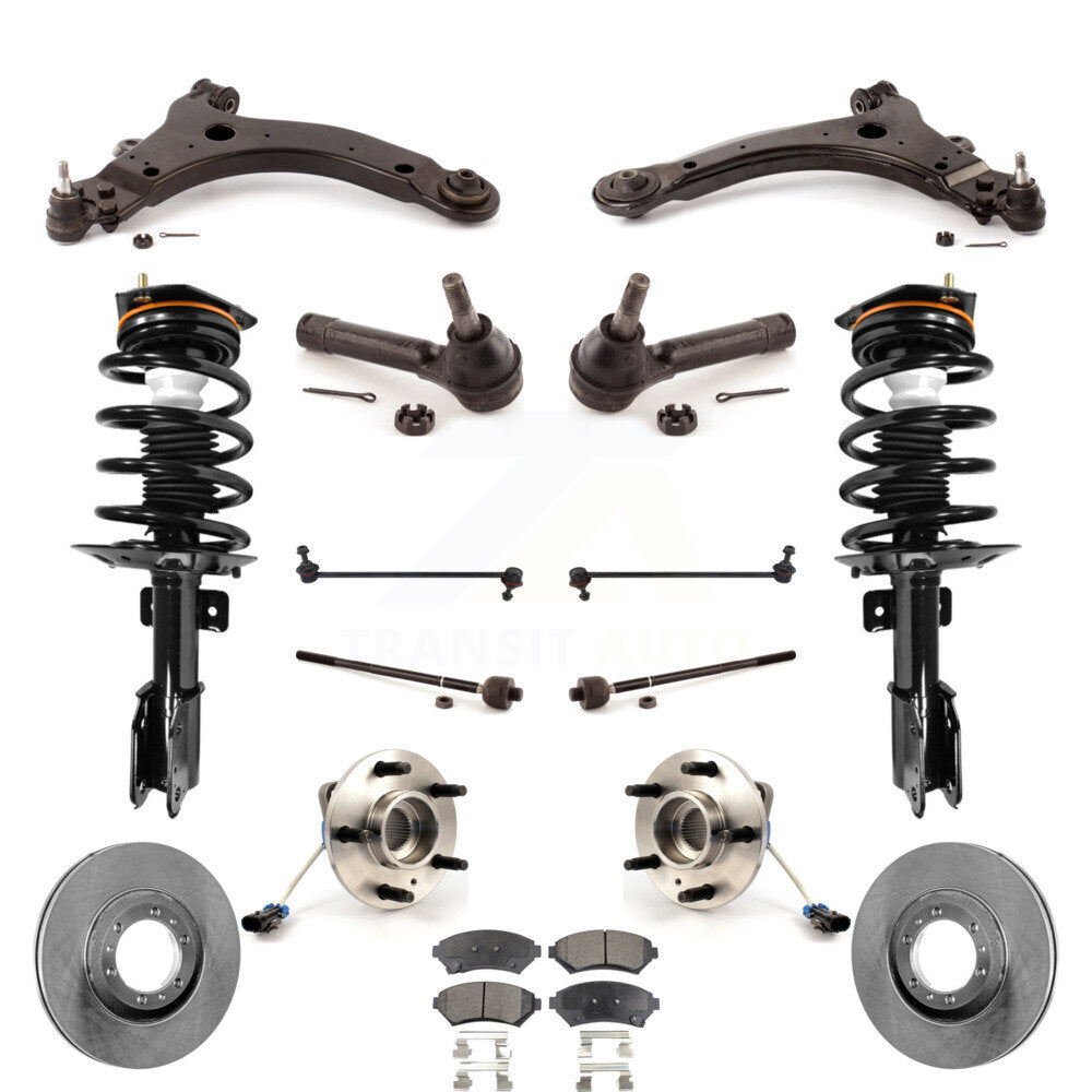 Transit Auto KM-100086 Suspension Strut and Coil Spring Assembly for 2005 Pontiac Montana - Front