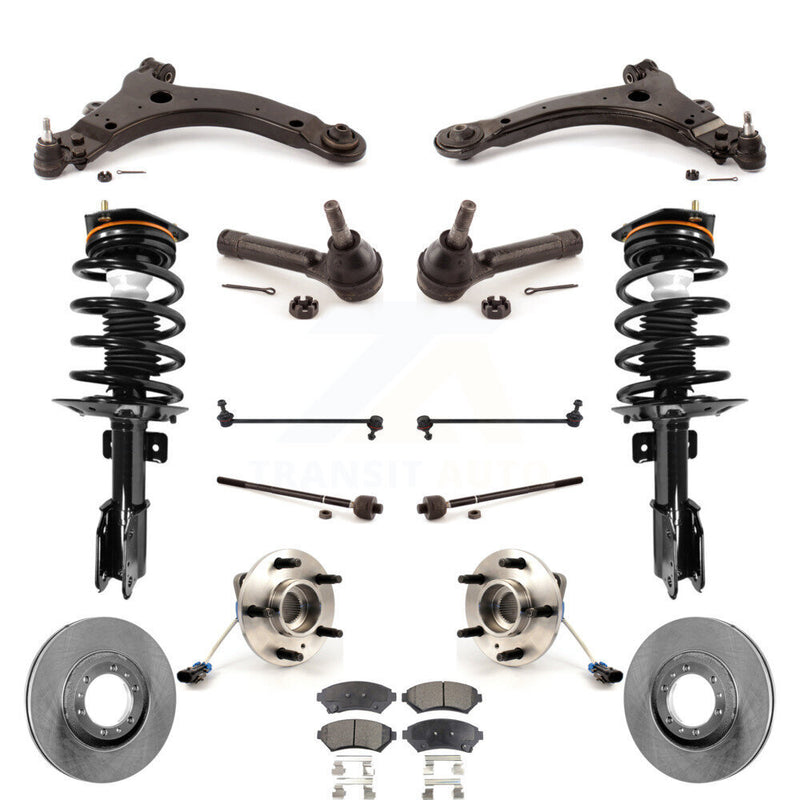 Transit Auto KM-100086 Suspension Strut and Coil Spring Assembly for 2005 Pontiac Montana - Front