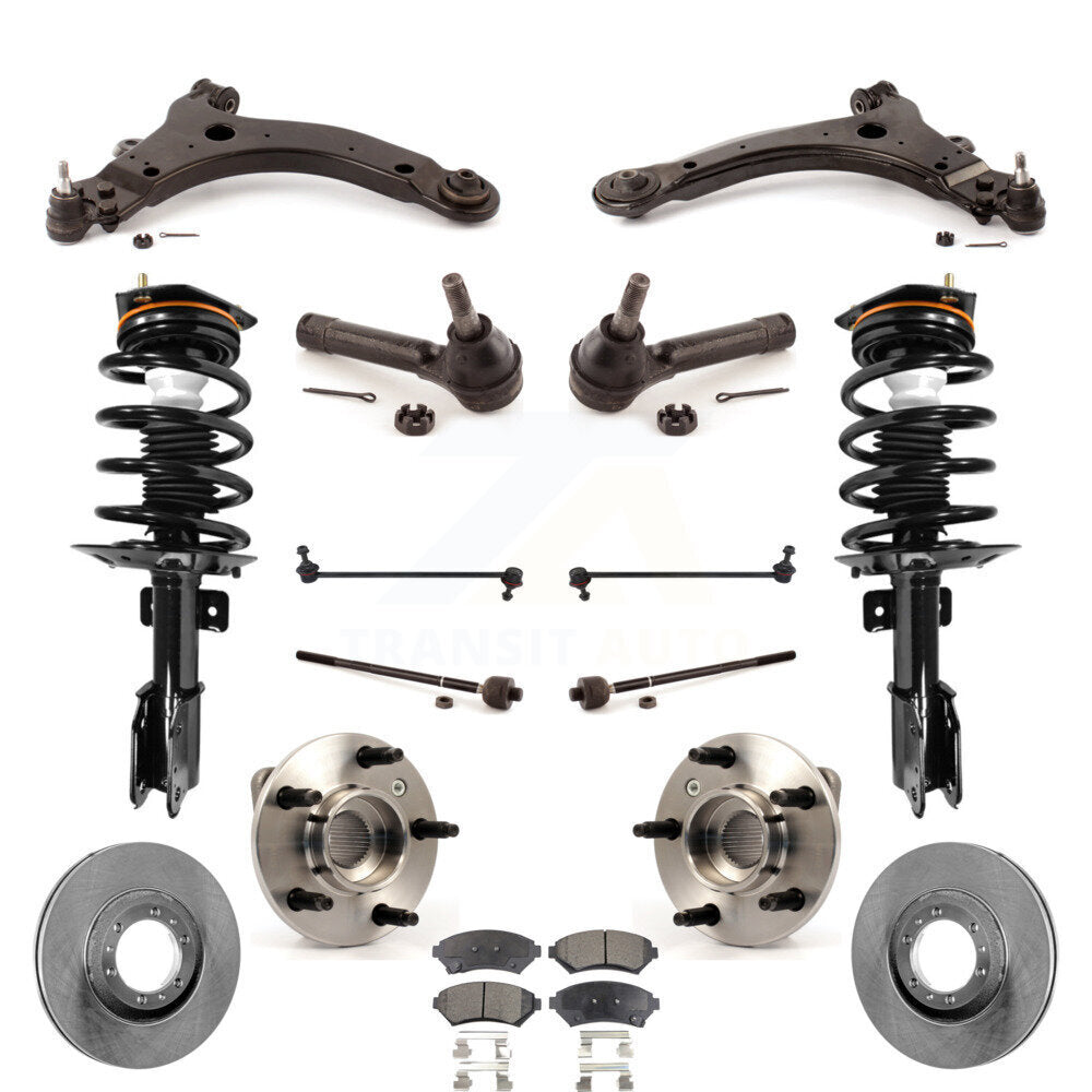 Transit Auto KM-100087 Suspension Strut and Coil Spring Assembly for 2005 Pontiac Montana - Front