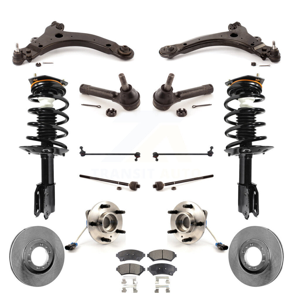Transit Auto KM-100088 Suspension Strut and Coil Spring Assembly for 2005 Pontiac Montana - Front