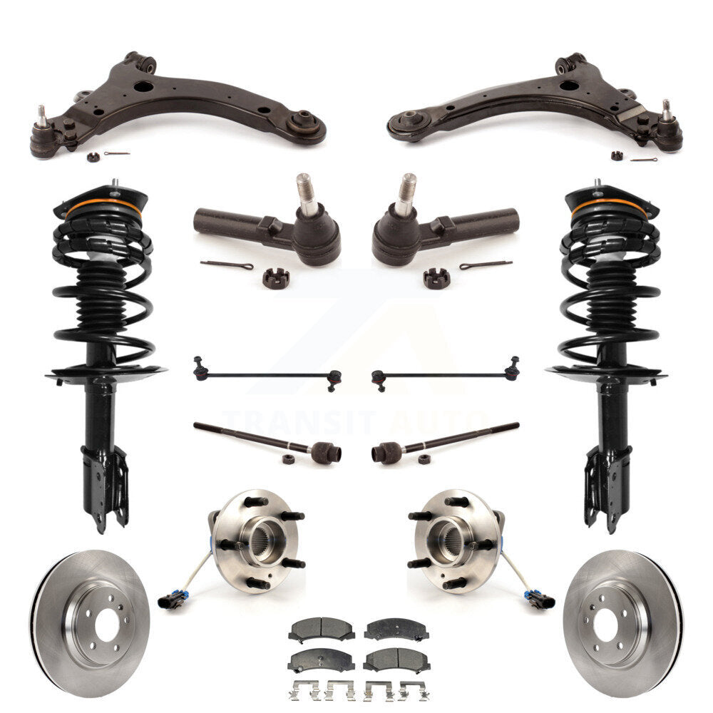 Transit Auto KM-100090 Suspension Strut and Coil Spring Assembly for 2008-2009 Buick Allure, Buick LaCrosse - Front