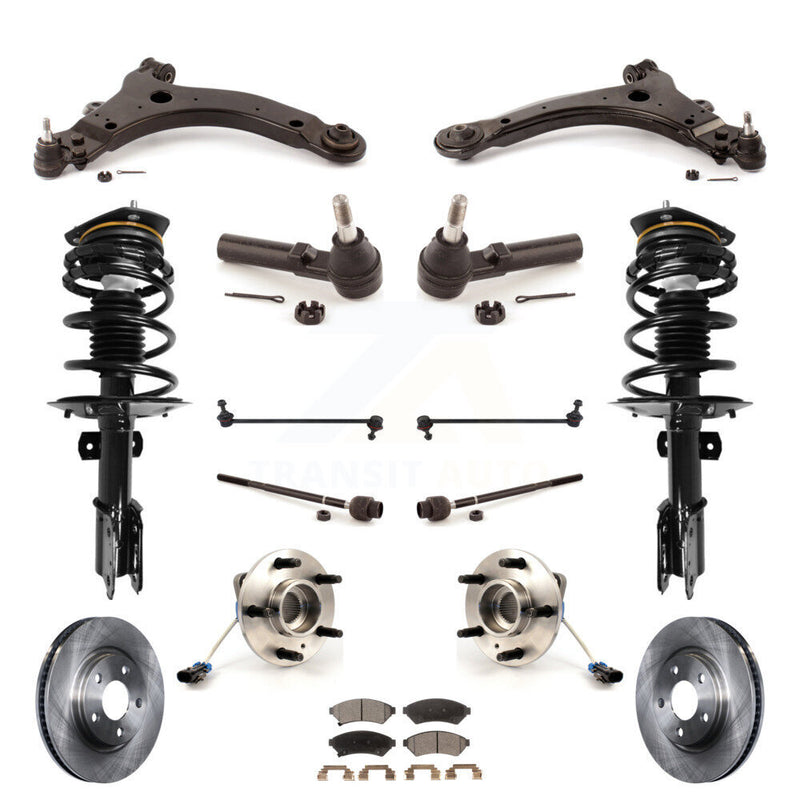 Transit Auto KM-100091 Suspension Strut and Coil Spring Assembly for 2004-2008 Pontiac Grand Prix - Front